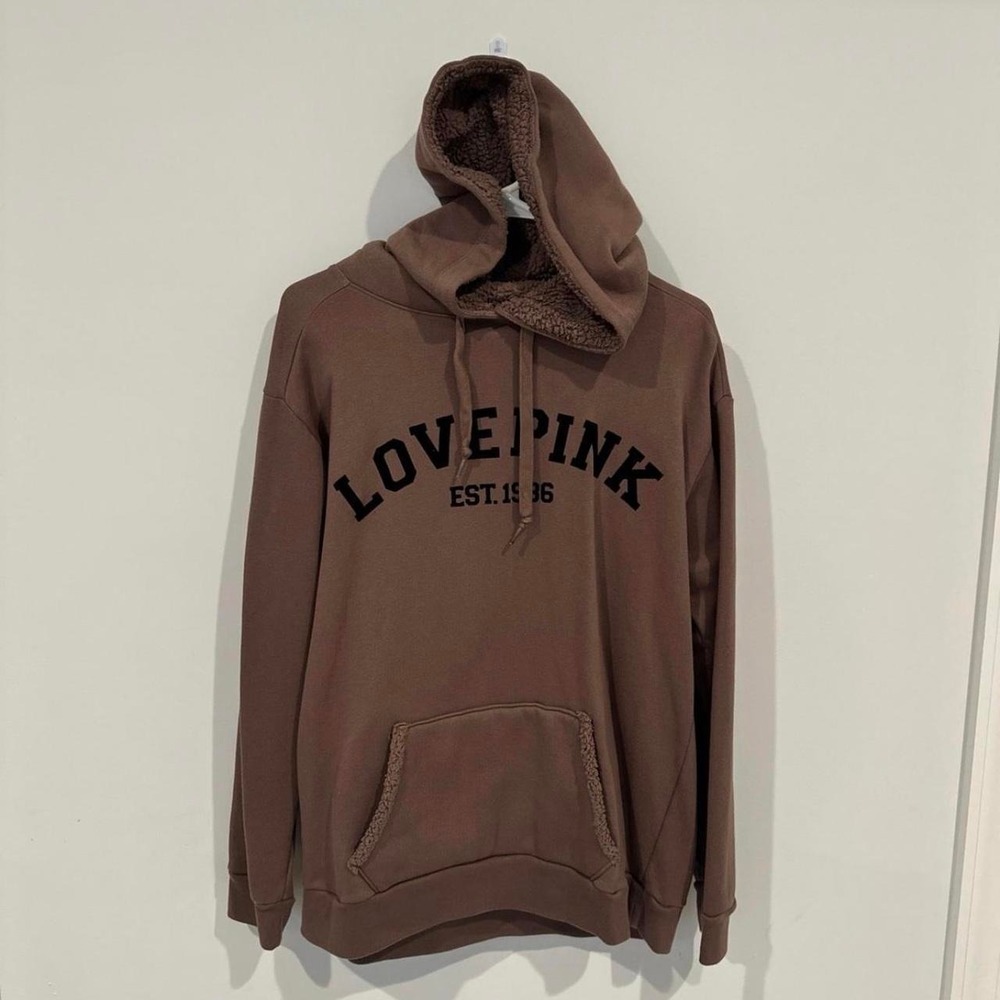 VS PINK‎ Everyday Lounge Sherpa Lined Pullover
